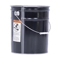 thumbnail image 4 of Cubeta de acero con cabezal abierto Vestil PAIL-STL-RI de 19 litros de capacidad, color negro, 4 of 8