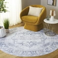 thumbnail image 2 of SAFAVIEH Arizona Patricia Medallion Machine Washable Area Rug, Ivory/Grey, 6' x 6' Round, 2 of 10