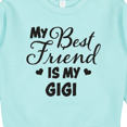 thumbnail image 3 of Inktastic My Best Friend is My Gigi with Hearts Toddler Sweatshirt, 3 of 4