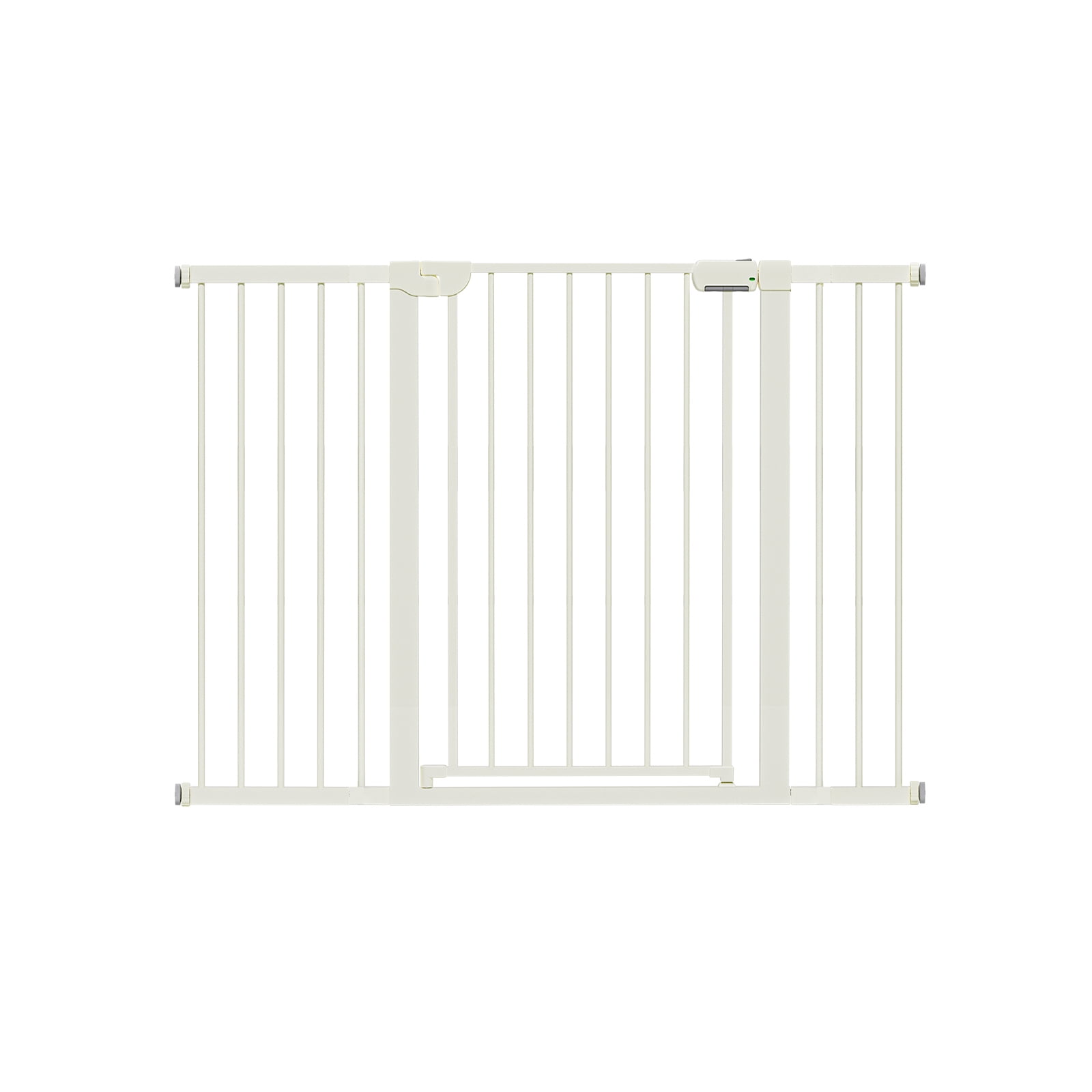 Mutak Baby Safety Gate, Baby Gates for Top Stairs Doorway, 29.5''- 54.2''Wide, High 36" , Pressure Mount, White