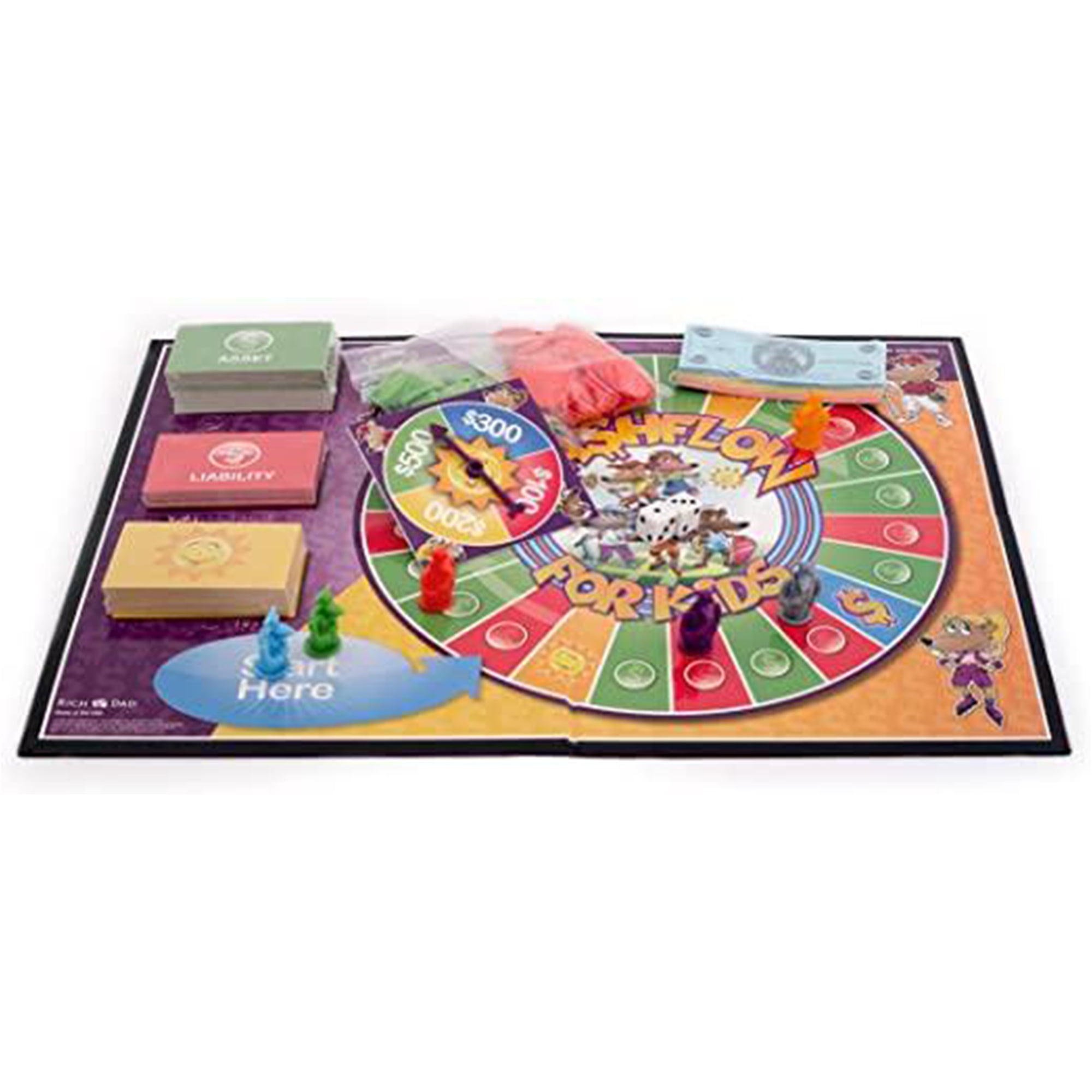 Rich Dad CASHFLOW Strategic Investing & Educational Board Game, En Espanol  