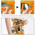 thumbnail image 3 of Tangerine Stylish Chiffon Beach Skirt Summer Dress with Polyester Straps, 3 of 6