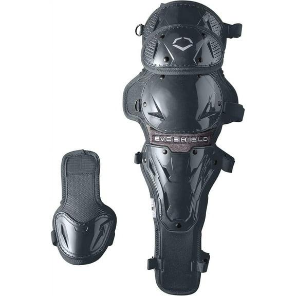 EvoShield Adult Pro-SRZ Catcher's Upper Leg Guards (Charcoal)