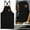 Black, variant on Men Women Thick Canvas Bib Apron for Kitchen Cooking Workshop Woodworking Gardening Heavy Work Adjustable Black