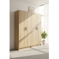 thumbnail image 4 of Klair Living Armoire de Rangement Utilitaire Polyvalente Modex (Ensemble de 2 Pcs) en Chêne, 4 of 12