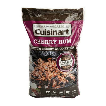 Cuisinart Premium Cherry Rum BBQ Smoking Pellets - 20 lb Bag