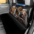 thumbnail image 2 of CHAQLIN Bear Roadtrip, Waterproof Rear Bench Seat Cover 2 Pack Stretch Washable Car Seat Cover for Car Interior Auto Interior, 2 of 7