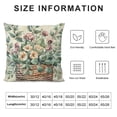 thumbnail image 5 of YINGXI Throw Pillow Covers Farmhouse Pillow Covers Brown Home Sweet Home Cushion Cases for Sofa Couch Living Room Outdoor Home Decor 12x12in, 5 of 5