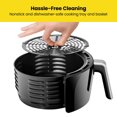thumbnail image 2 of Chefman TurboFry 2 Litre Air Fryer with Adjustable Temperature Control, Black, 2 of 7