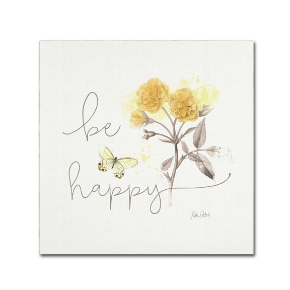 Trademark Fine Art 'Sunny Day VIII' Canvas Art by Katie Pertiet