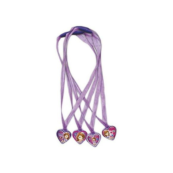 Sofia The First Collier Princesse (Lot de 4)