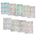 thumbnail image 2 of American Games Bingo Paper Game Cards - 6 cards - 9 sheets - 100 books per pack - 9 Colors, Made in USA, 2 of 2