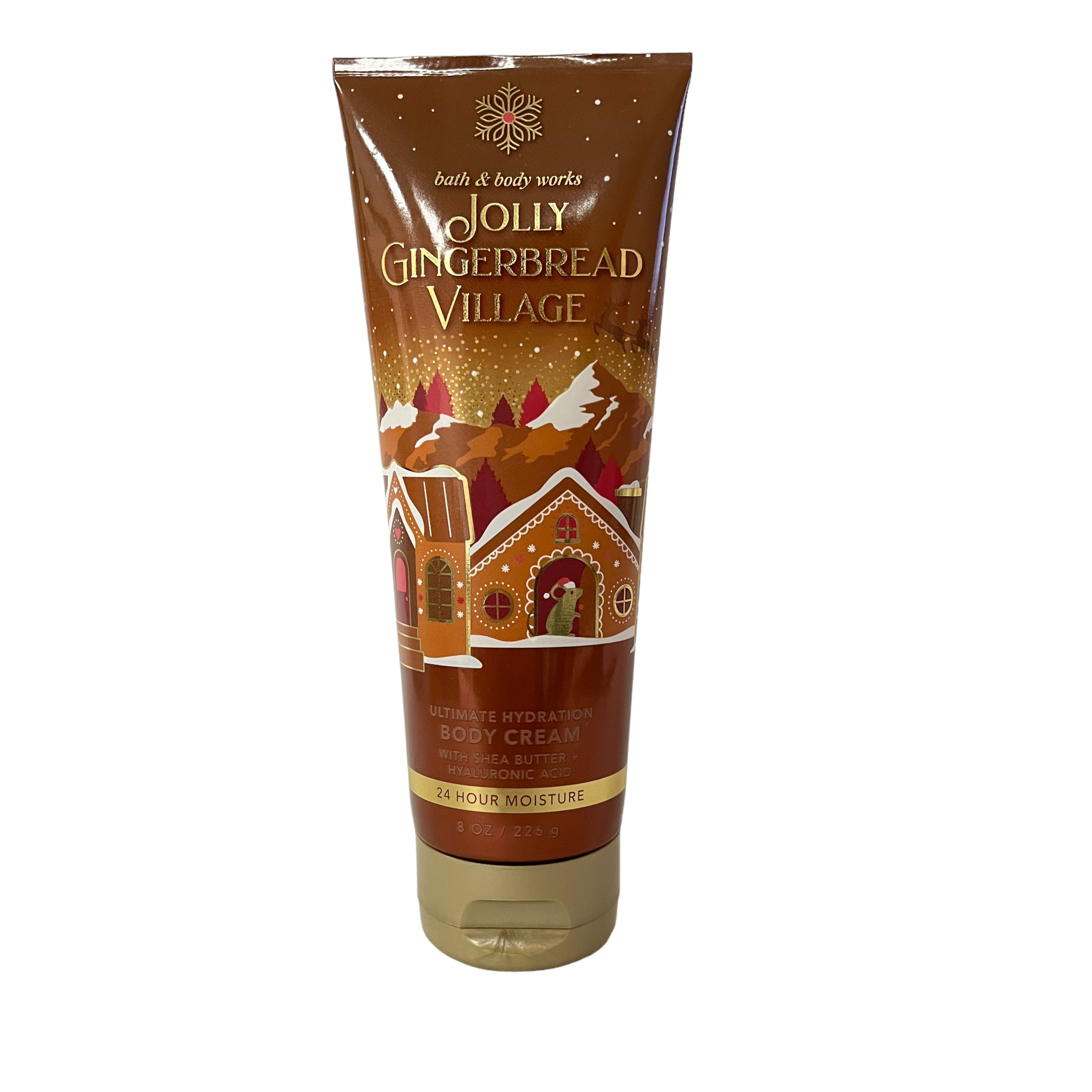 Bath & Body Works Jolly Gingerbread Village Fragrance Mist & Body