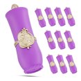 thumbnail image 1 of Eddwiin Royal Style DIY Lipstick Vacío Contenedor Auto-Hecho a Mismo Lápiz Labial Molde Bálsamo Labial Tubos (Ten OPP Bolsas-Morado), 1 of 5