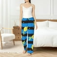 thumbnail image 4 of Balery Lemon Pantalones de pijama para mujer, pijamas ultraligeros, pantalones de estar por casa-X-Large, 4 of 6
