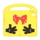 thumbnail image 1 of Funda protectora suave e inofensiva de espuma EVA con soporte para la palma, funda protectora resistente al impacto con asa para tableta IOS, color amarillo, 1 of 5