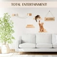 thumbnail image 7 of Cat Wall Shelves and Cat Wall Furniture for Your Feline's Comfort, Elegant Cat Shelves for Wall Mounted Play and Rest Sturdy Cat Wall Mount for Active Cats, 7 of 7