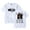 white, variant on Tate McRae T-Shirt 2024 Think Later World Tour Merch Cosplay Tee Summer For Women/Men Casual Short Sleeve Top