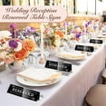 thumbnail image 5 of 10PCS Reserved Table Signs, Acrylic Guest Reservation Table Tents Sign, Waterproof Background Double, 5 of 5