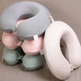 thumbnail image 5 of Almohada de viaje para el cuidado de bambú, poliéster ligero, suave y cómoda, adecuada para madre, bebé y niño pequeño, 5 of 5