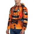 thumbnail image 3 of Lsque Five Nights At Freddy'S Pattern Casual Men's Hoodie,Hooded Sweatshirt with Kangaroo Pocket,Pullover Hoodie-Medium, 3 of 8
