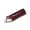 Wine, variant on Black Women'S Chic Casual Versatile Roomy Fit Two Hue Bow Embellishment Round Toe Closed Toe Flat Slip On Shoes