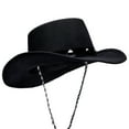thumbnail image 2 of Baby Cowboy Hat, Cowgirl Hats Black , Toddler, Kids Party Cowboy Hats Cowboy Hats for Kids - 20” Circumference – One Size Fits Mos, 2 of 6
