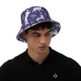 thumbnail image 4 of Sikiie Cute Dog Reflective Double-Sided Bucket Hat, Sun Hat, for Gardening, Beaching, Camping, Hiking, Fishing, 4 of 6
