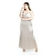 thumbnail image 4 of Vestido de escote drapeado Roman Fashion /Tallas Extras, 2005 (Hueso) beige 38, 4 of 6