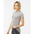 thumbnail image 2 of Tultex Women�'s Poly-Rich Slim Fit T-Shirt, 2 of 5