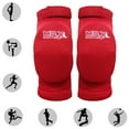 thumbnail image 3 of Elbow Protector Arm Brace Pads Knee Support Compression Elbow Guard (Red 2XL), 3 of 5