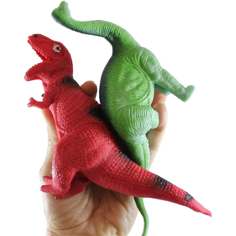 Tiaiidi 20 pcs stretchy fidget toy,colorful dinosaur stretchy