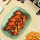 thumbnail image 2 of Wosthever Cesta de freidora de aire de silicona, olla de forma cuadrada, Pizza, pollo frito, molde para freidora de aire, revestimientos para Herramientas y accesorios para hornear Gris, 2 of 6