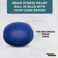 thumbnail image 3 of Brain Stress Balls Set of 10, Bulk Pack - Anxiety Stress Relief, Perfect for Your Desk, Office or Home - Blue, 3 of 5