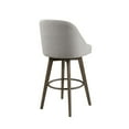 thumbnail image 4 of Madison Park Pearce Grey Bar Stool with Swivel Seat MP104-1052, 4 of 4