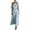F-518Blue, variant on ZHOGXU Womens Summer Dresses Sleeveless One Shoulder Polka Dot Print Comfortable Elegant Dress For Casual And Formal Occasions,Blue,Xl