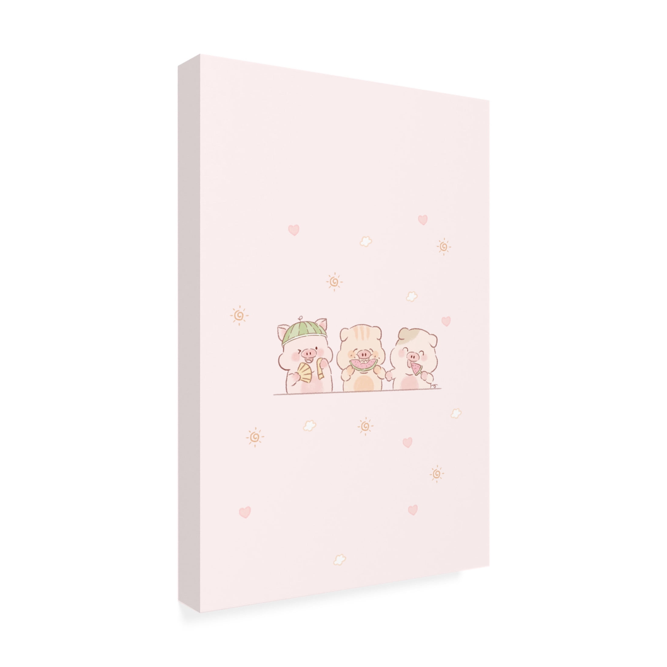 Trademark Fine Art Xuan Thai Pig Squad Canvas Wall Art