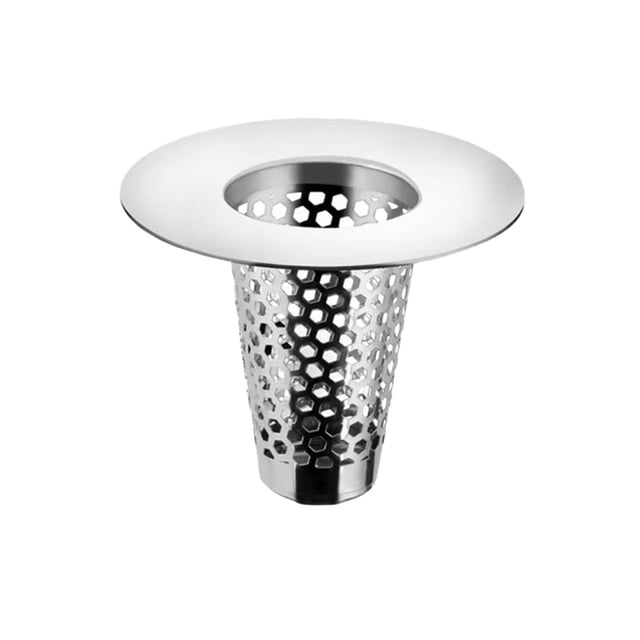 Small Size Conical Filter Screen for Washbasin Drain Hair Prevention in Bathroom - Drain Filter Mesh for Clogging Reduction