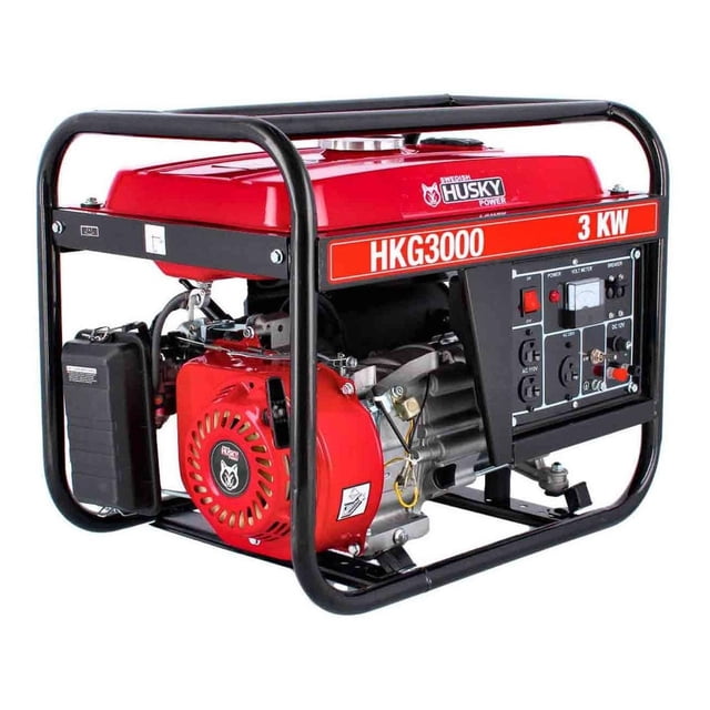 Generador Planta De Luz A Gasolina Portatil Industrial Swedish Husky Power HKG3000