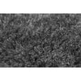 thumbnail image 4 of Vista Living Shag Rug Collection Solid Print Contemporary Area Rug, Gray, 4 of 4