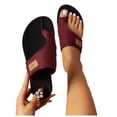 thumbnail image 3 of Yuanlong Womens Sandals Shoes Toe Loop Flat Thong Sandals Solid Color Dressy Daily Outdoor Beach Slide Sandals, 3 of 7