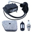 thumbnail image 3 of Ignition Coil Air Filter Kit For Stihl FS90R FS100R FS110R FS130R KM110R FC90, 3 of 5