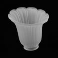 thumbnail image 4 of Milaget Bell Shaped 9# Ceiling Light Shade Traditional Frosted Glass Lamp Cover Shade 5, 4 of 9