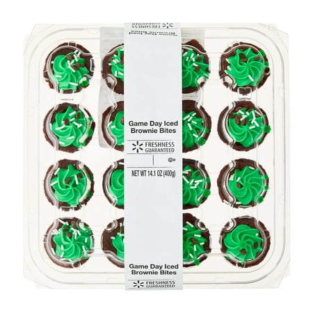 Freshness Guaranteed Game Day Iced Brownie Bites, 12 Count, 14.1 oz