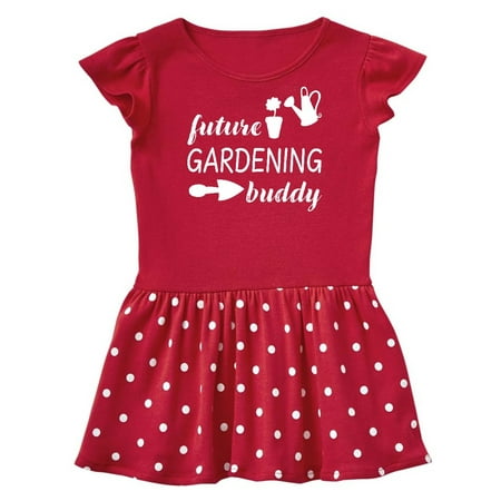 

Inktastic Future Gardening Buddy Gift Baby Girl Dress