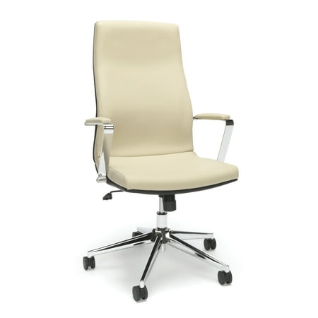 Ofm Model 567 High Back Bonded Leather Manager S Chair Cream