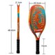 thumbnail image 5 of Pala de pádel CAMEWIN de fibra de carbono 18k 360g + 10g, 5 of 7