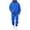 Blue_008, variant on Men's Tracksuit 2 Piece Casual Long Sleeve Full-Zip Fleece Hoodie Sweatshirt pocket and pants Sweatsuits Fall Winter Fashion Lightweight Jogging Outfitsfor Purple M