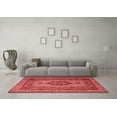 thumbnail image 3 of Ahgly Company Indoor Rectangle Medallion Red Traditional Area Rugs, 7' x 10', 3 of 4