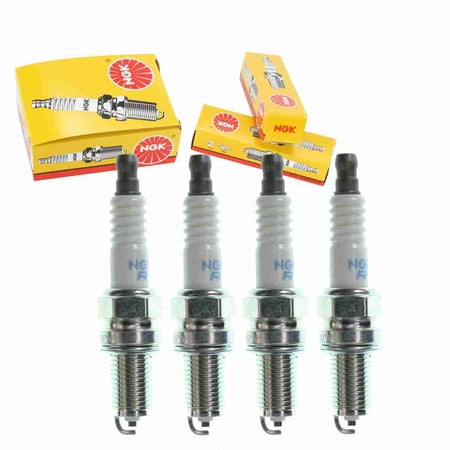 4 pc NGK 4179 Standard Spark Plugs for 809 809C 810C 905 RA4HC RA6HC Ignition Wire Secondary